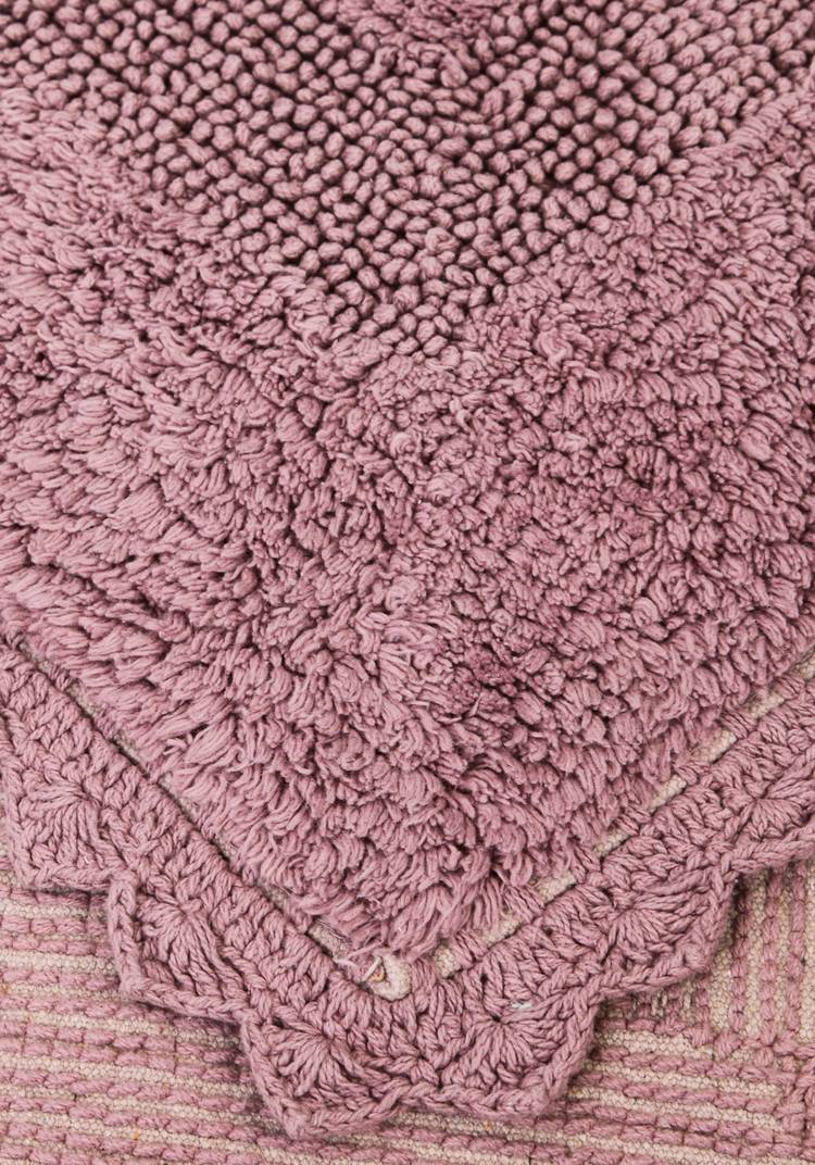 Коврик для ванной с кружевом шир.  750, рис. 8