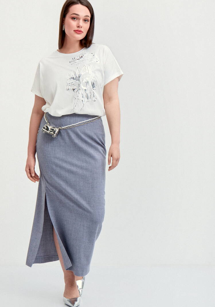 Футболка с металлизированным напылением шир.  750, рис. 7