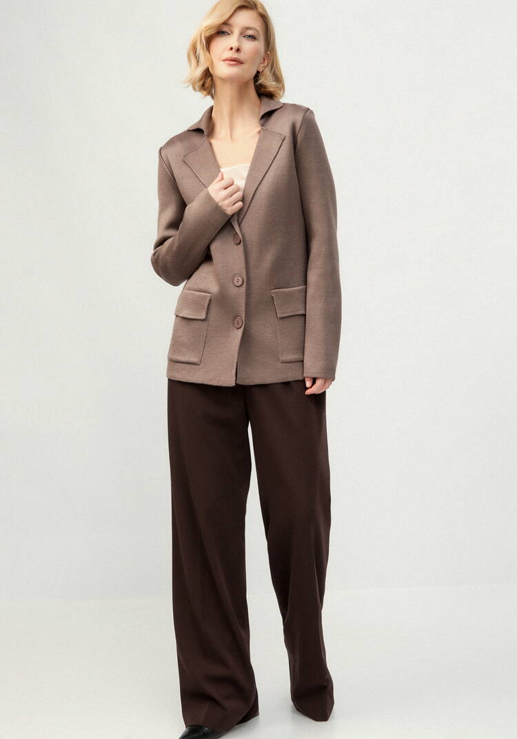 Пиджак с английским воротником шир.  750, рис. 10