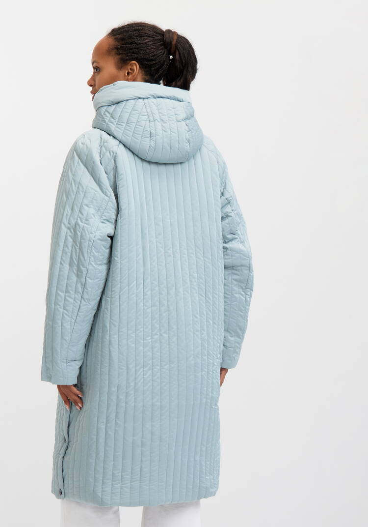 Куртка-пуховик прямого кроя шир.  750, рис. 19