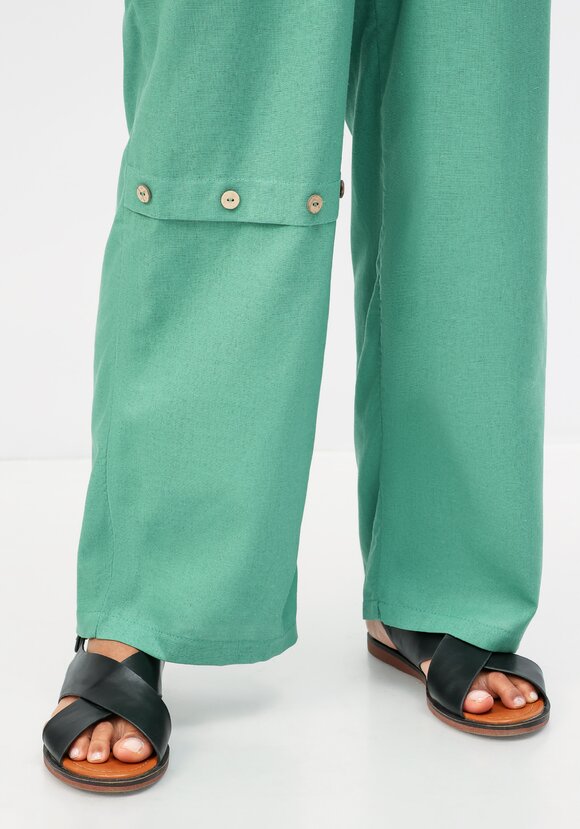 Брюки с декоративной планкой шир.  580, рис. 21