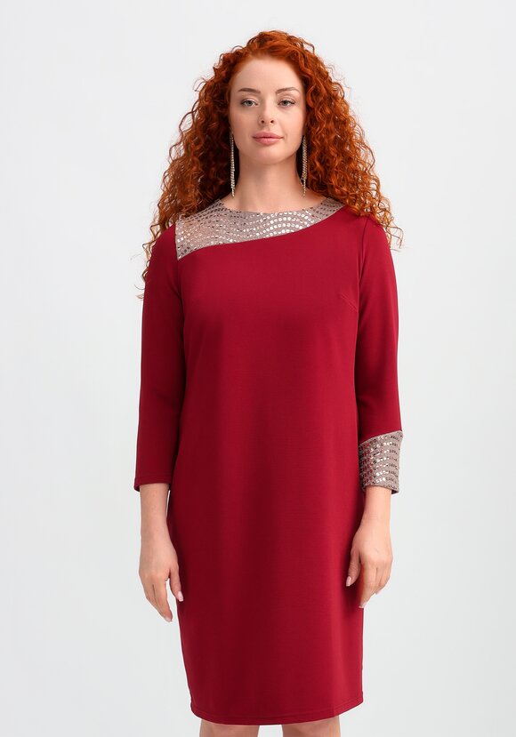 Платье с пайетками София шир.  580, рис. 10