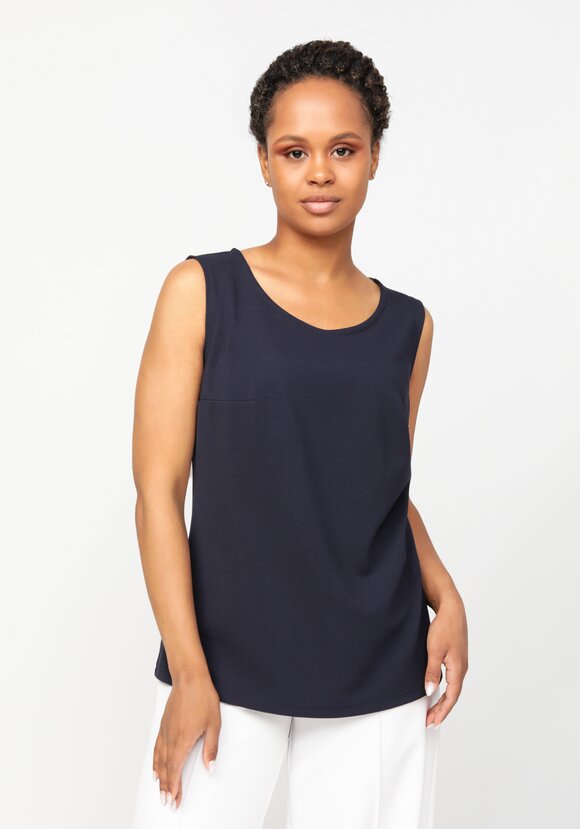 Топ женский из трикотажа Эльвира шир.  580, рис. 35