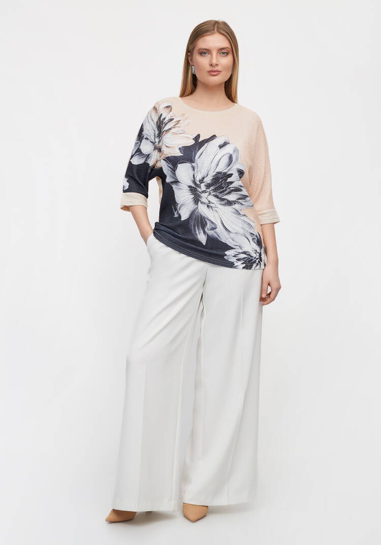 Джемпер Лунный свeт шир.  750, рис. 14