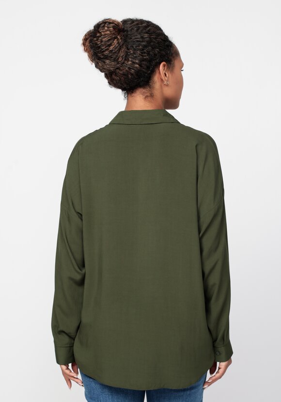 Рубашка свободного кроя с длинным рукавом шир.  580, рис. 8