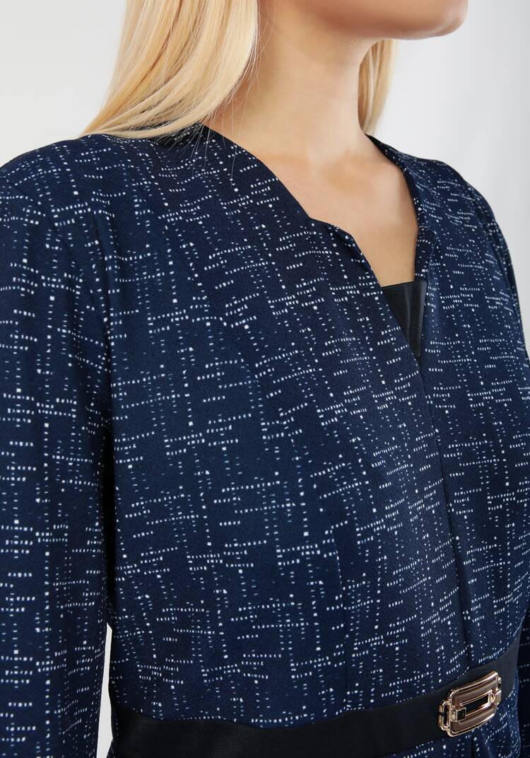 Платье с имитацией пиджака Барбара шир.  750, рис. 9