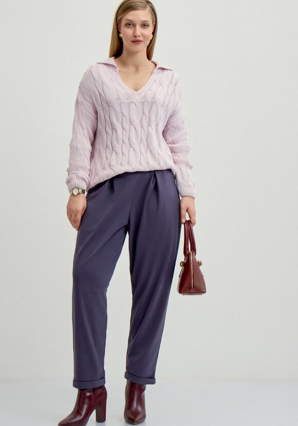 Брюки-бананы на резинке по поясу шир.  580, рис. 7