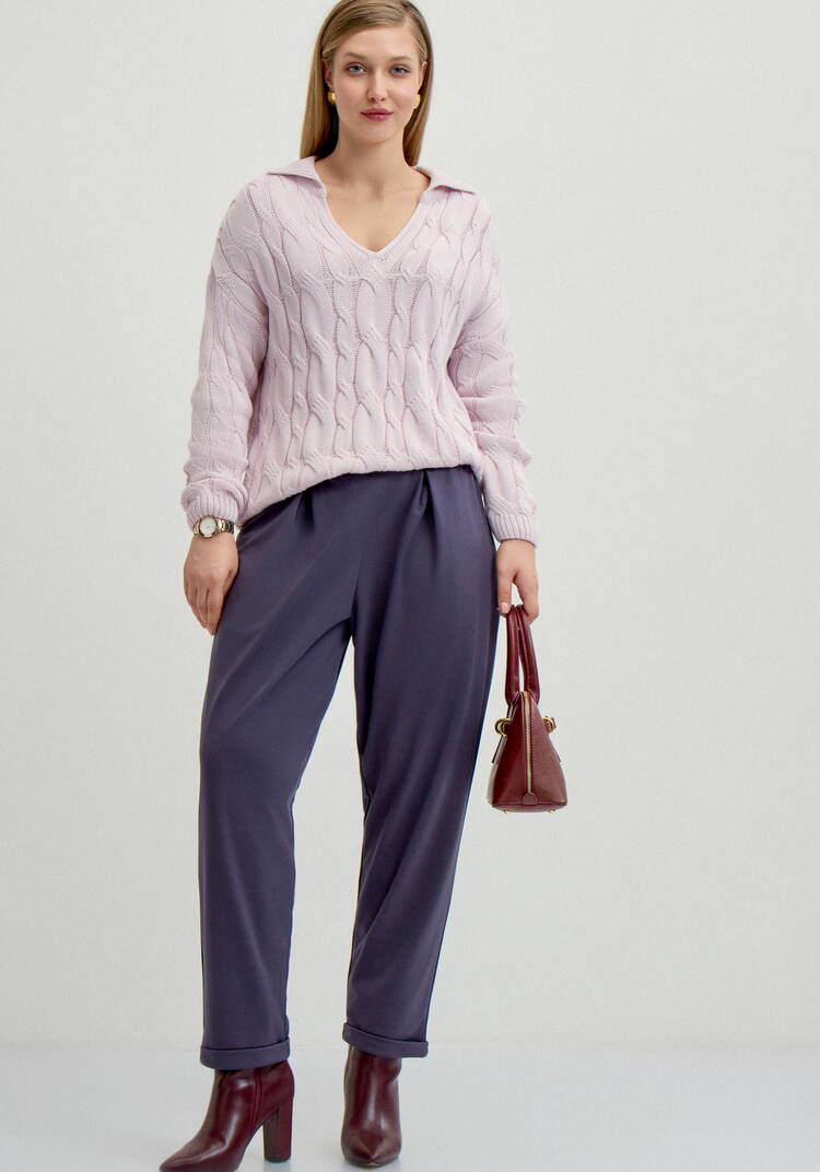 Брюки-бананы на резинке по поясу шир.  750, рис. 7