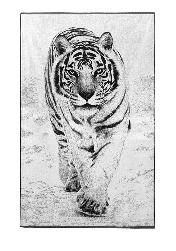 Полотенце махровое банное Любимая порода шир.  580, рис. 1