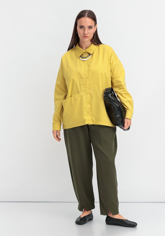 Рубашка с объемным карманом шир.  580, рис. 2