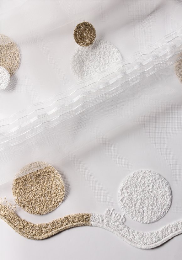 Тюль интерьерный Жемчужный дождь шир.  580, рис. 5