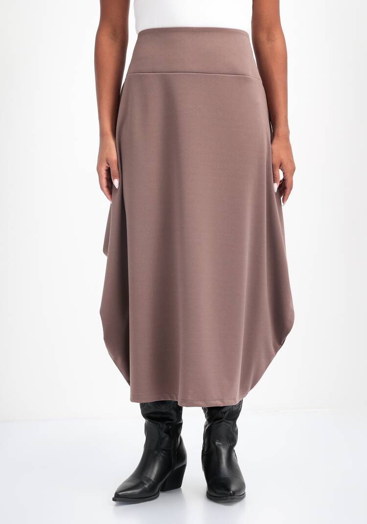 Юбка свободного кроя в стиле бохо шир.  750, рис. 18