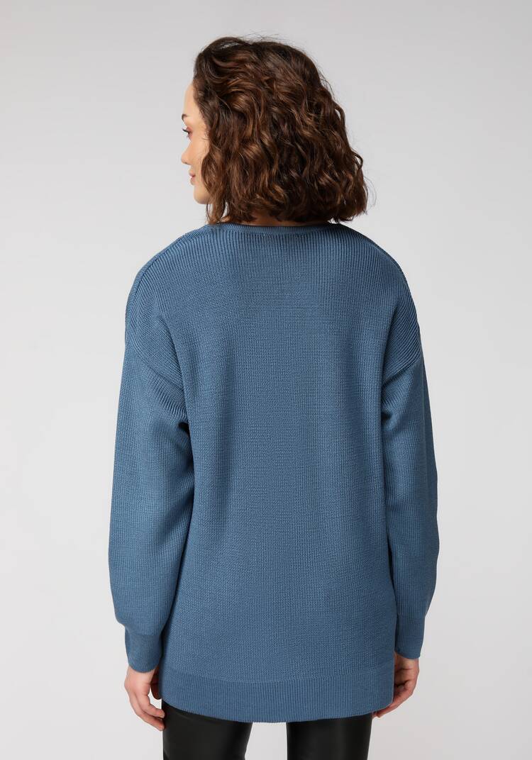 Кардиган со спущенным плечом шир.  750, рис. 8