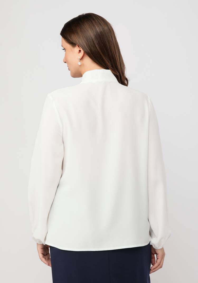 Блуза с брошкой шир.  750, рис. 3