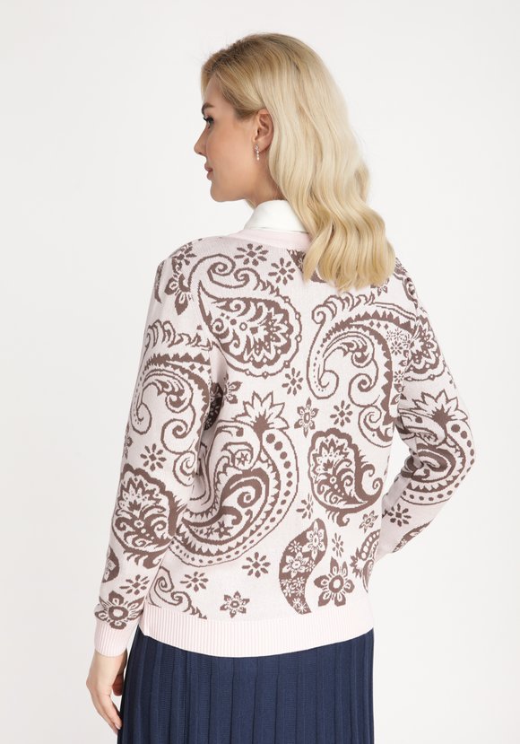 Кардиган с рисунком пейсли шир.  580, рис. 6