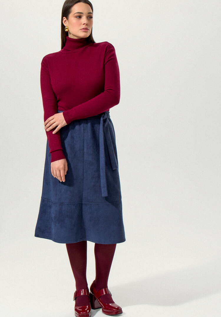 Юбка с клиньями на резинке шир.  750, рис. 13