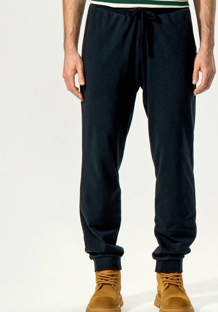 Брюки с карманами и манжетами по низу шир.  750, рис. 12