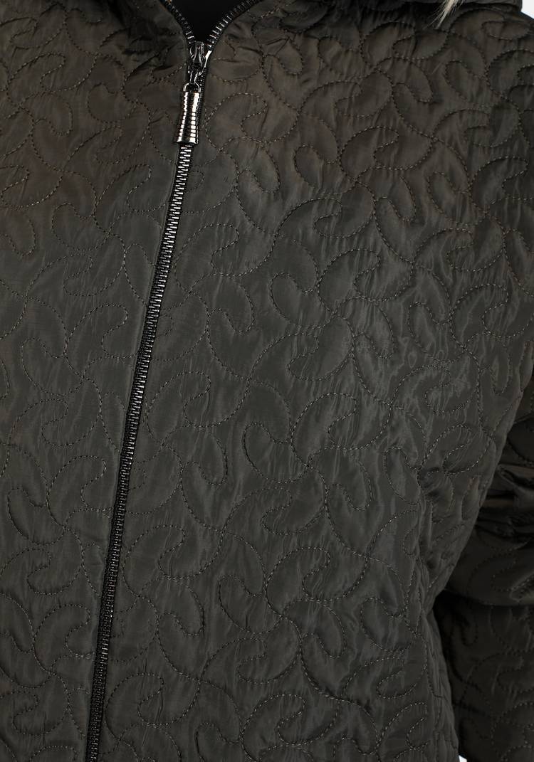 Пальто стеганое с застежкой-молнией шир.  750, рис. 24