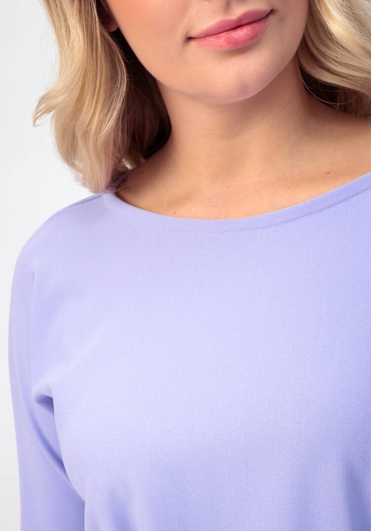 Платье с поясом и разрезом спереди шир.  750, рис. 6