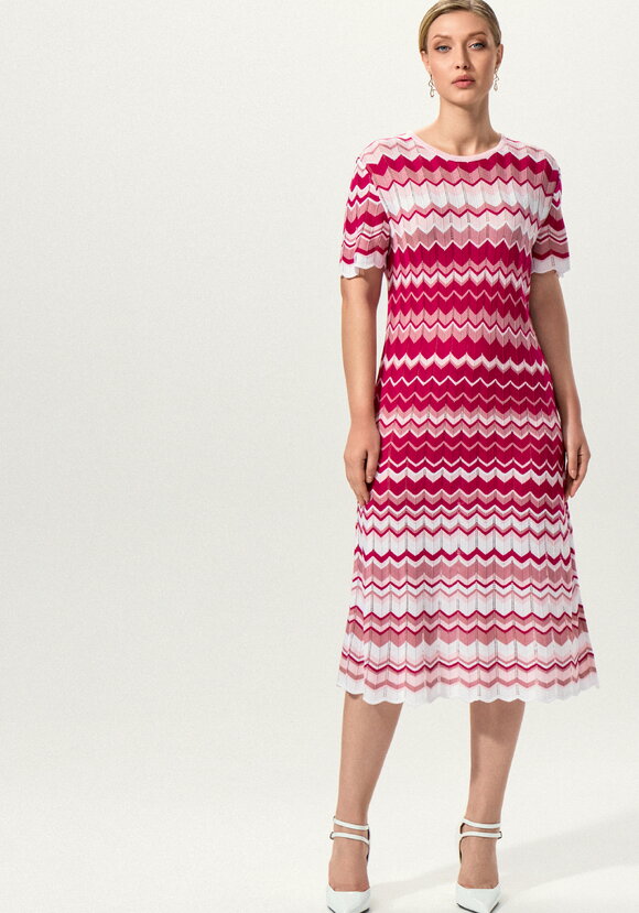 Платье с рисунком морской волны шир.  580, рис. 35