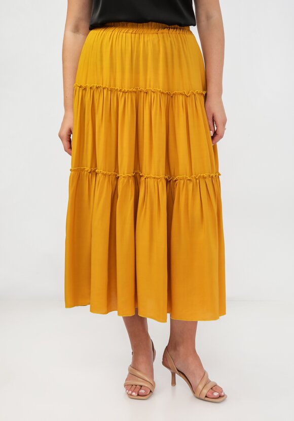 Женская юбка на резинке шир.  580, рис. 14