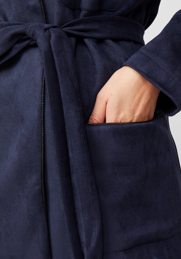 Жакет с карманами из эко-замши шир.  580, рис. 25