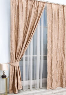 Портьера с обьемной фактурой Доминанта