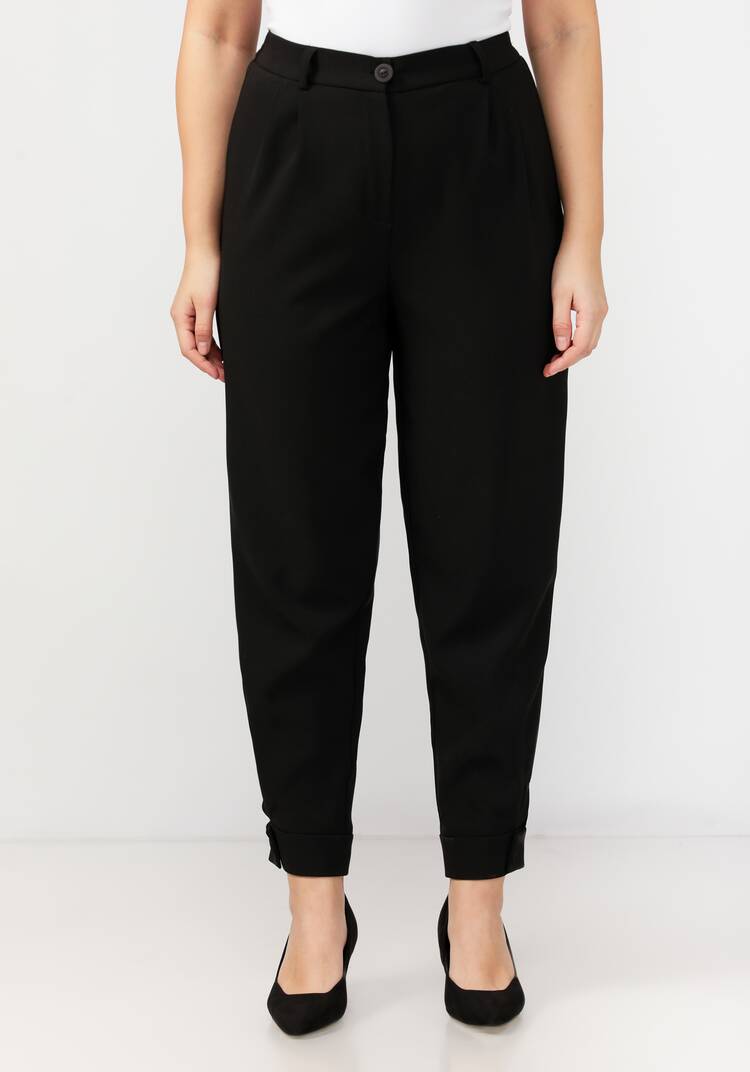 Брюки с манжетами по низу Амелия шир.  750, рис. 15