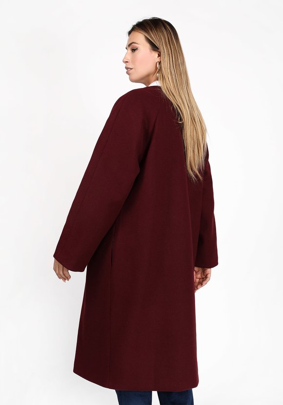 Пальто на пуговицах шир.  580, рис. 7