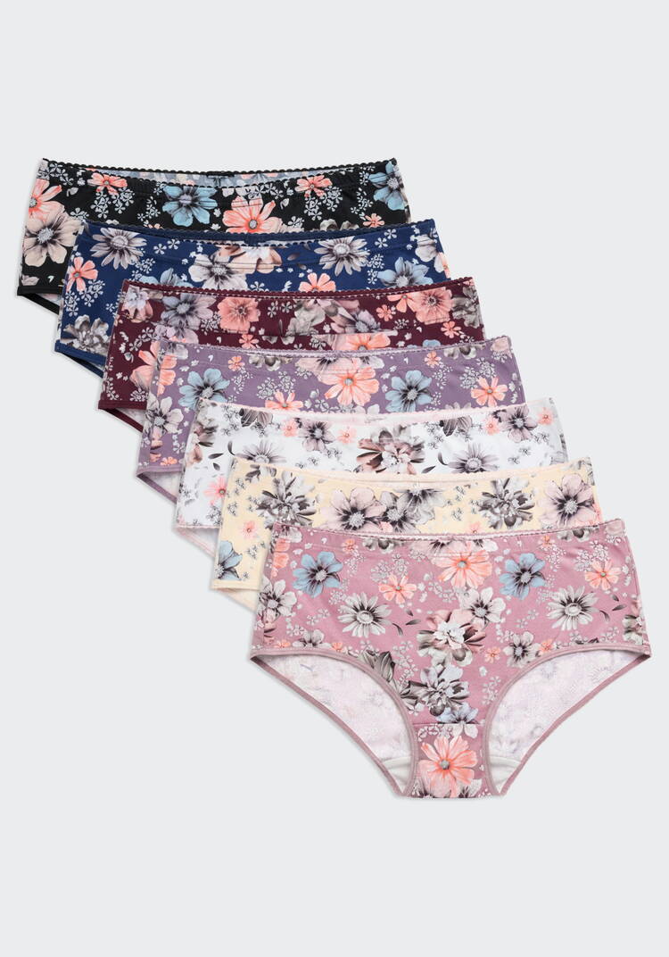 Комплект трусов Флора 7 шт. шир.  750, рис. 1