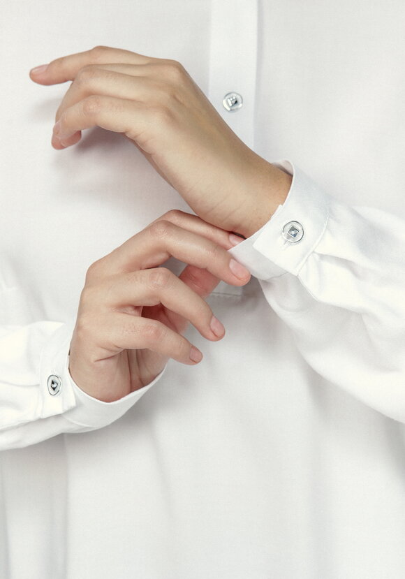 Блуза базовая с планкой на груди шир.  580, рис. 13