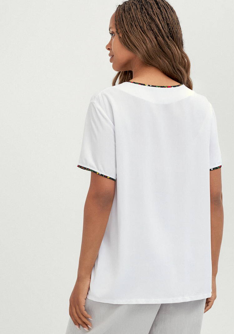 Сарафан на кулиске в комплекте с блузой шир.  750, рис. 26