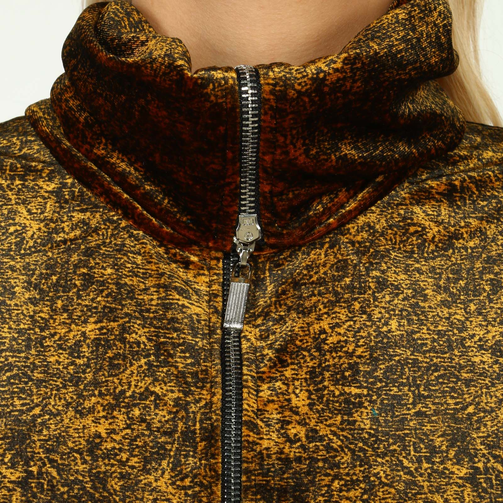 Куртка из комбинированного велюра Avrora, размер 56, цвет коричневый - фото 7