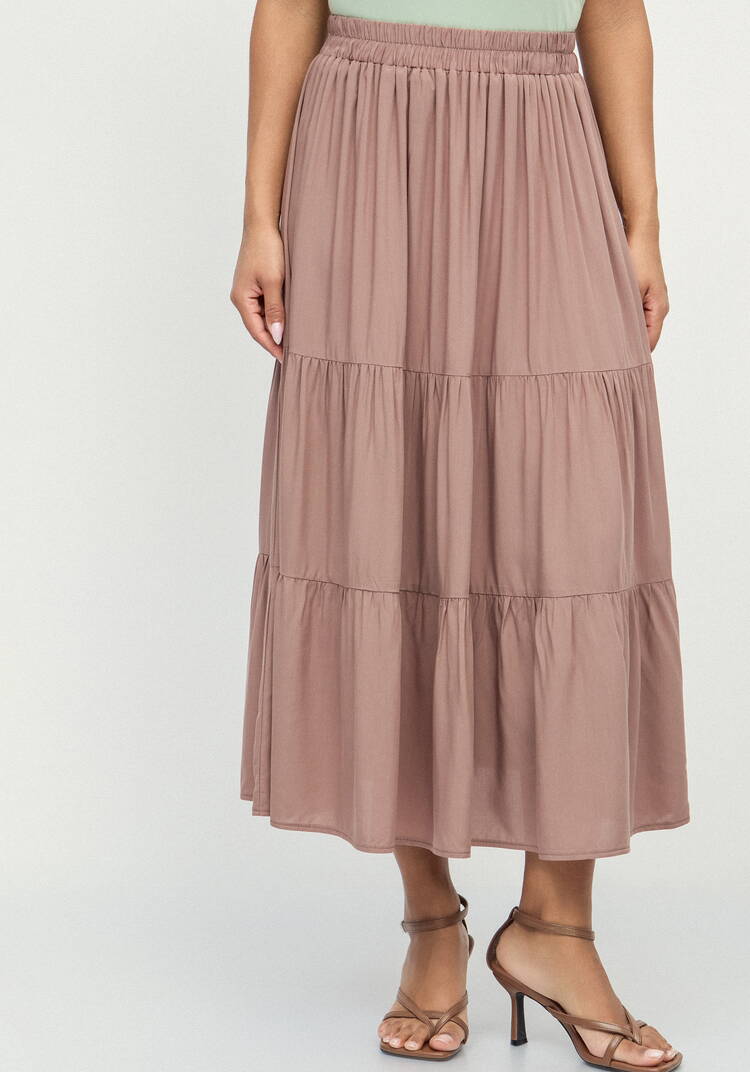 Юбка ярусная из штапеля шир.  750, рис. 4