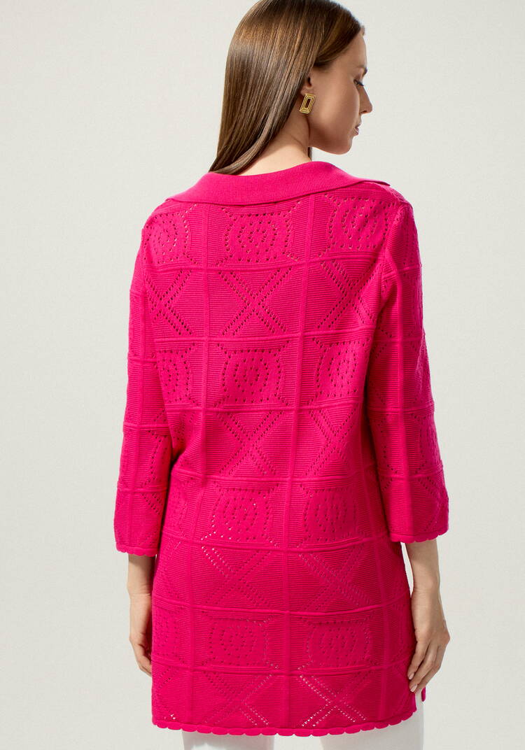 Туника с разрезами по бокам удлиненная шир.  750, рис. 25