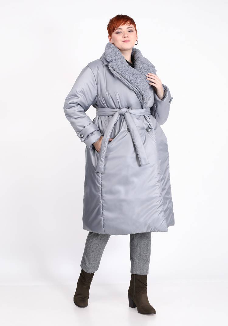 Пальто с меховым воротником шир.  750, рис. 9