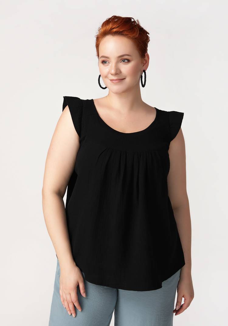 Блуза Бесконечная любовь шир.  750, рис. 5