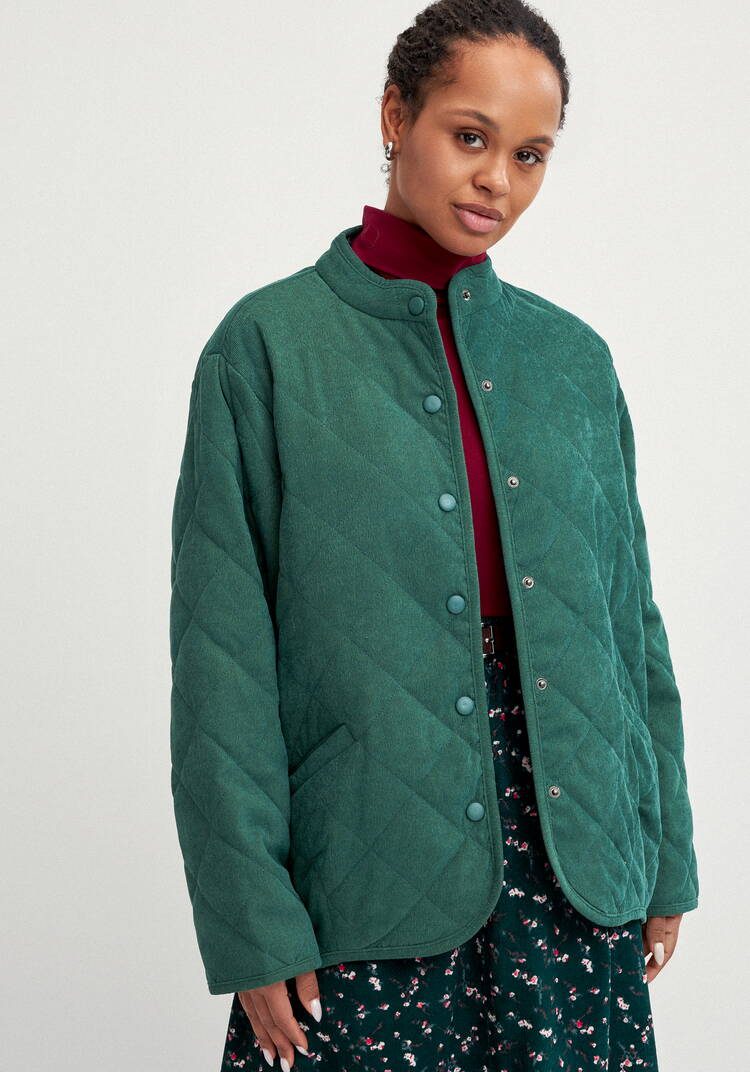 Жакет вельветовый с контрастным подкладом шир.  750, рис. 10