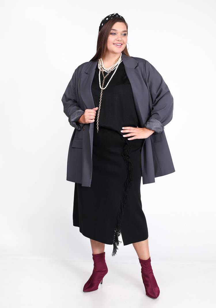 Юбка с бахромой шир.  750, рис. 3