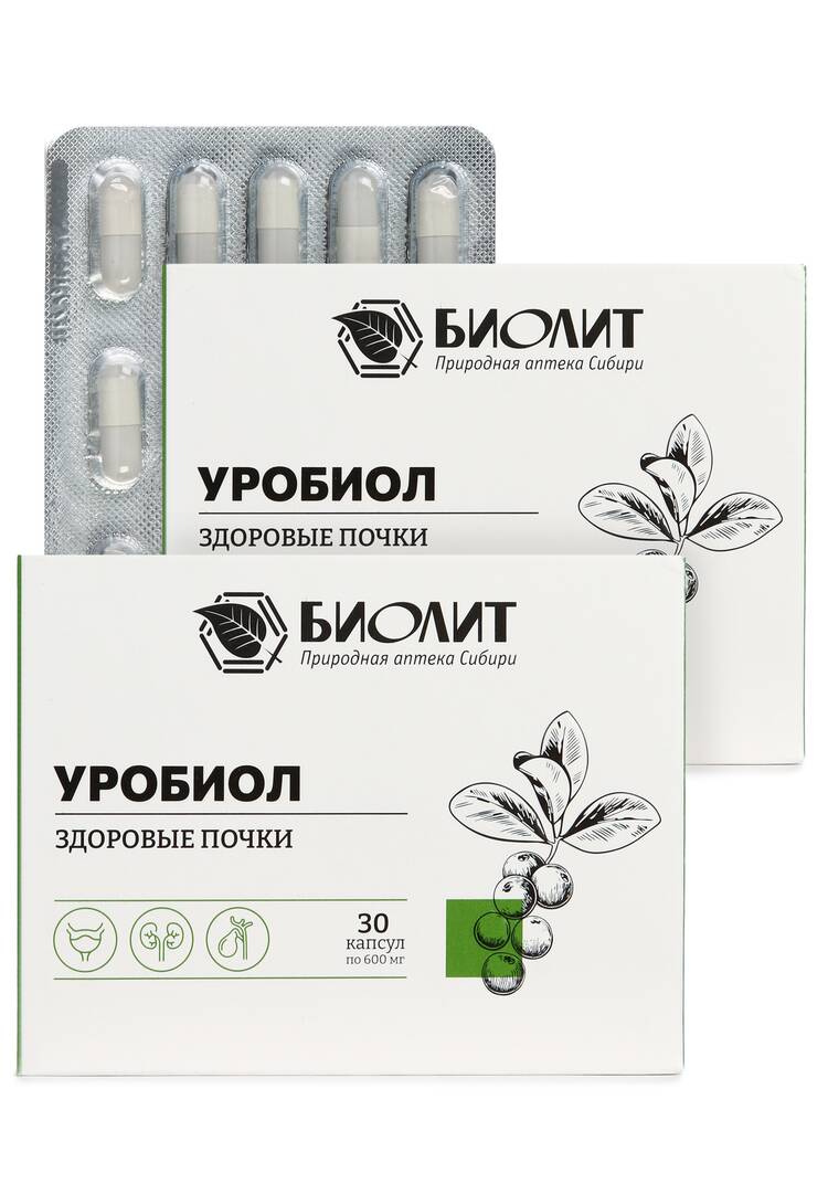 Комплекс для почек Уробиол, 2 шт. шир.  750, рис. 1