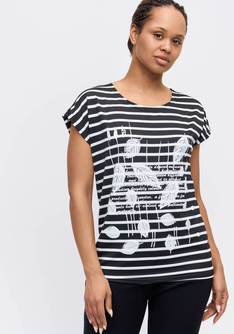 Футболка с принтом Оливия шир.  750, рис. 1