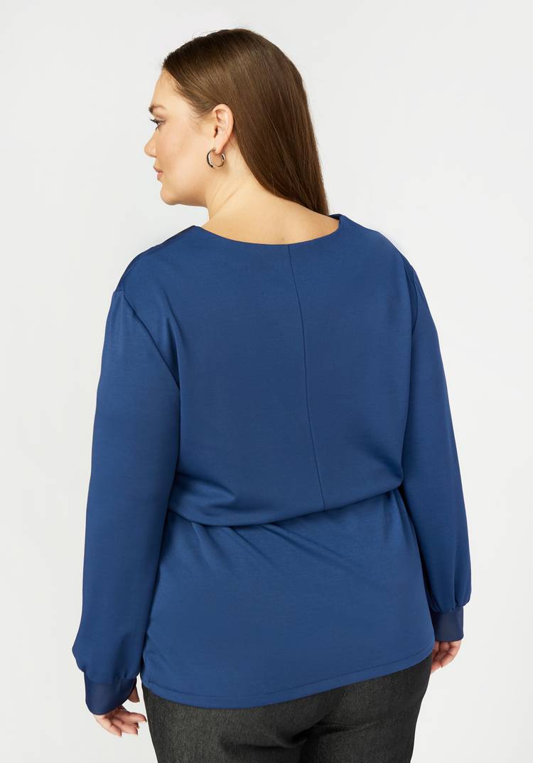 Туника с V-образным вырезом с кулиской шир.  750, рис. 6