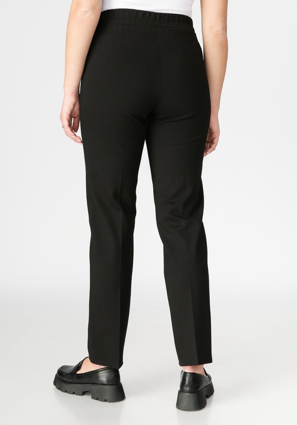 Брюки из плотной ткани джерси шир.  580, рис. 8