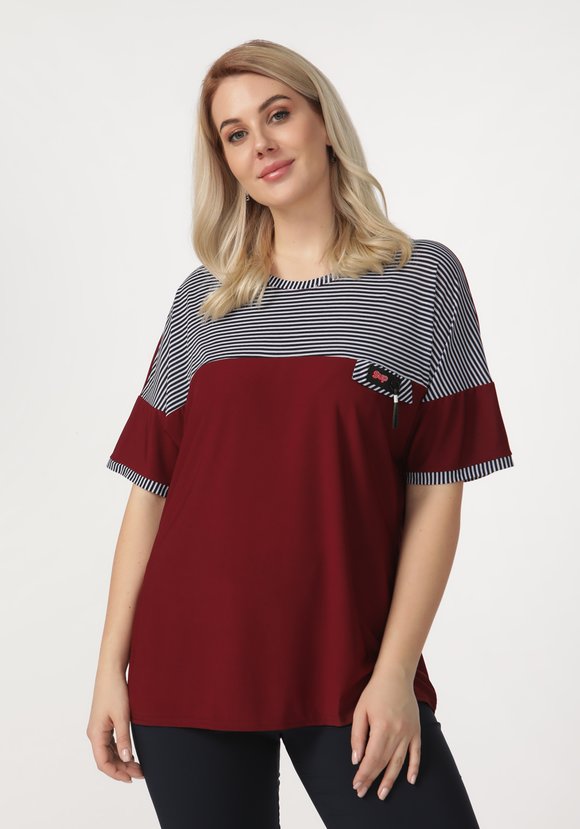 Блуза Элегантный выход шир.  580, рис. 1