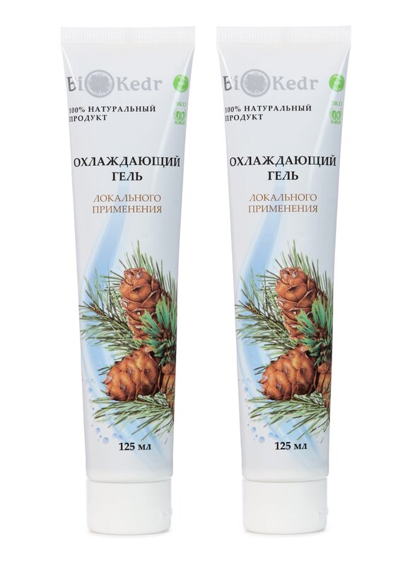 Гель охлаждающий с частицами биокедра, 2 шт. цены, купить в интернет ...