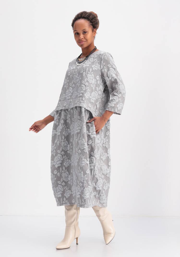 Платье бохо с цветочным принтом шир.  750, рис. 23