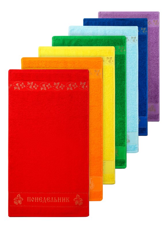 Комплект махровых полотенец Неделька шир.  580, рис. 1