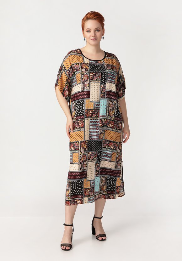 Платье Теплая встреча шир.  580, рис. 6