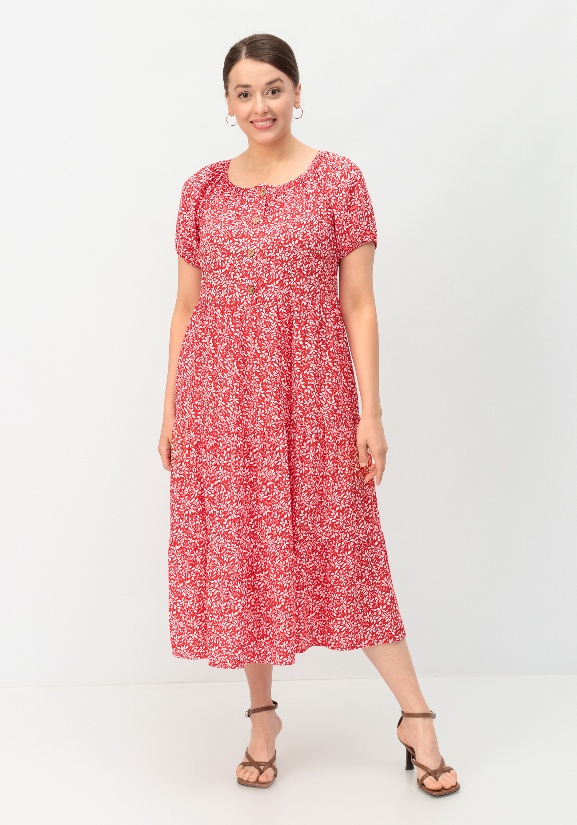 Платье "Констанция" UNIT, цвет розовый, размер 58