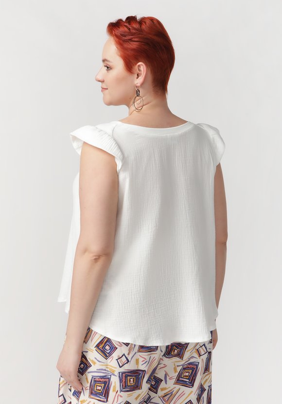 Блуза Бесконечная любовь шир.  580, рис. 2